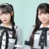 三重テレビ『Mieライブ』に出演するSKE48の浅井裕華と大村杏