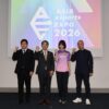 「ASIA esports EXPO 2026」発表記者会見に登壇したSKE48荒野姫楓（左から3人目）