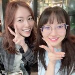松井珠理奈と相川暖花が東京で再会した時のツーショット写真