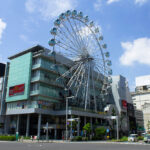 SKE48劇場の所在地である名古屋栄の商業施設サンシャインサカエの全景