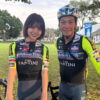 新城幸也選手と2ショット写真で笑顔の荒野姫楓