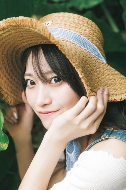 SKE48入内嶋涼 1st写真集 先行カット（麦わら帽子）