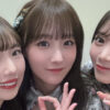 SKE48 6期生の井田玲音名、熊崎晴香、鎌田菜月が13周年を祝う集合写真